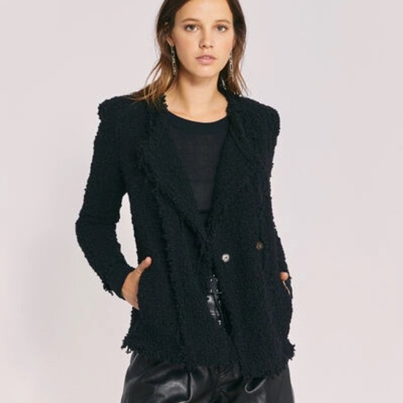 NWT IRO PARIS Tweed Jacket - Picture 1 of 7